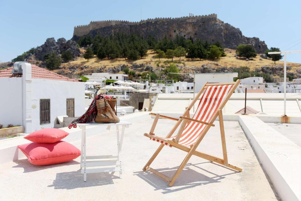 Teresa'S Home Lindos  Bagian luar foto