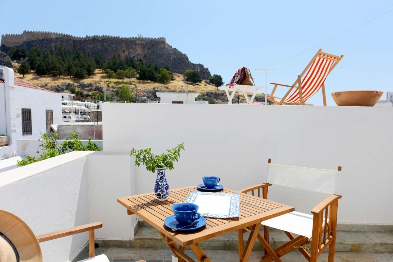Teresa'S Home Lindos  Bagian luar foto